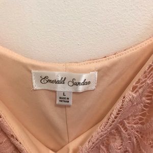 Emerald Sunday slip dress